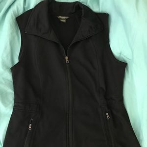 Eddie Bauer zip up vest Large